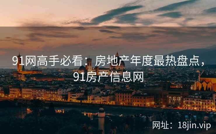 91网高手必看：房地产年度最热盘点，91房产信息网