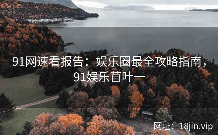 91网速看报告：娱乐圈最全攻略指南，91娱乐苜叶一